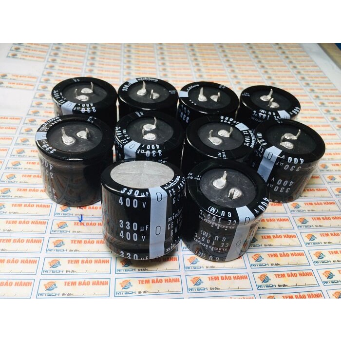 Tụ điện nichicon 400v 330uf 35x30mm