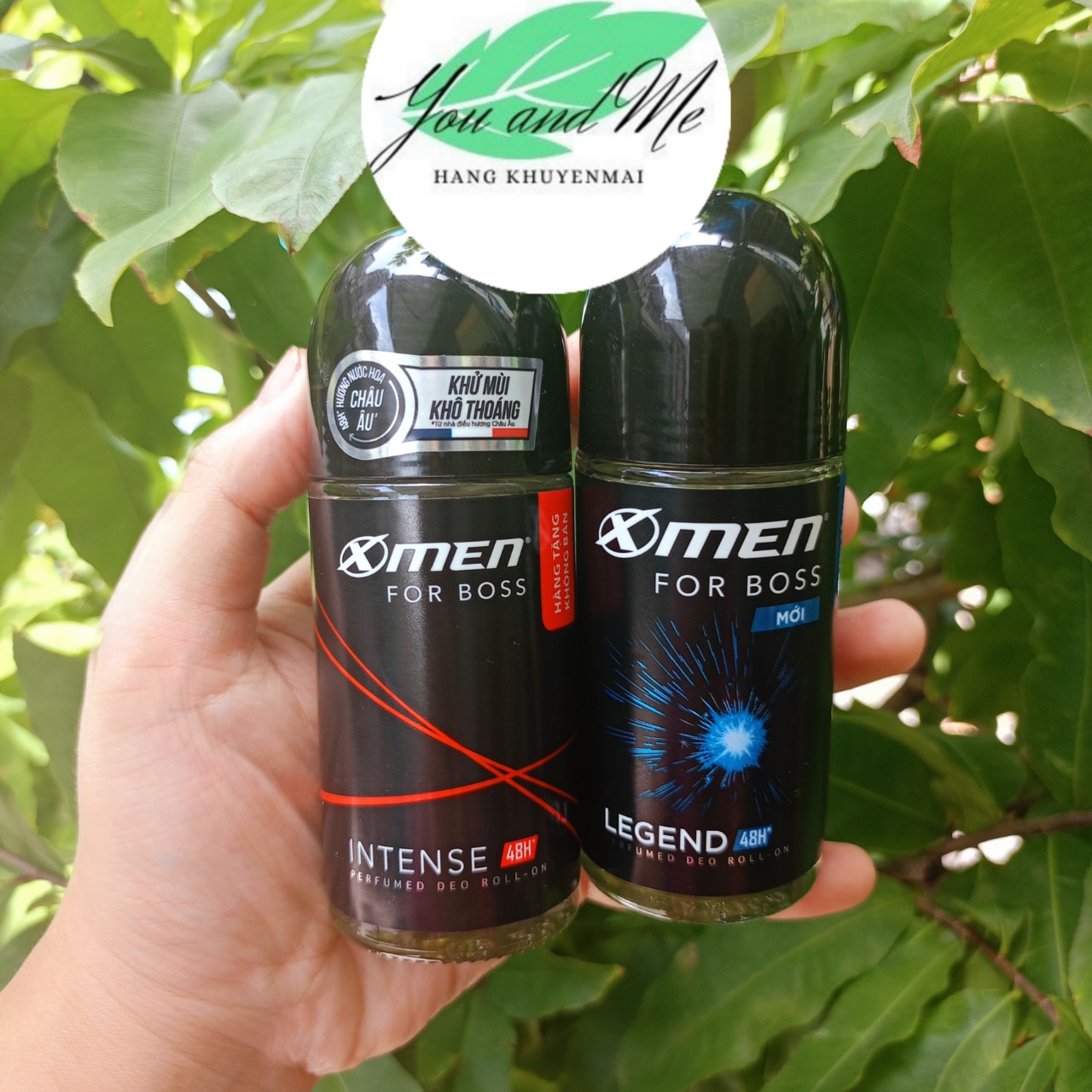 [combo 2 chai x40ml hàng khuyến mãi] Lăn Khử Mùi XMen For Boss Intense/ Legend