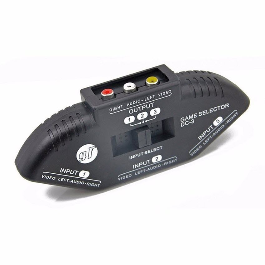 Bộ gộp AV 3 vào 1 ra Video + Audio chất lượng cao