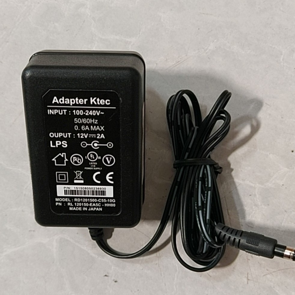 Adapter nguồn sạc 12V - 1A - 2A - 3A - 5A đầu 5.5mm (Hàng cũ nội Địa)