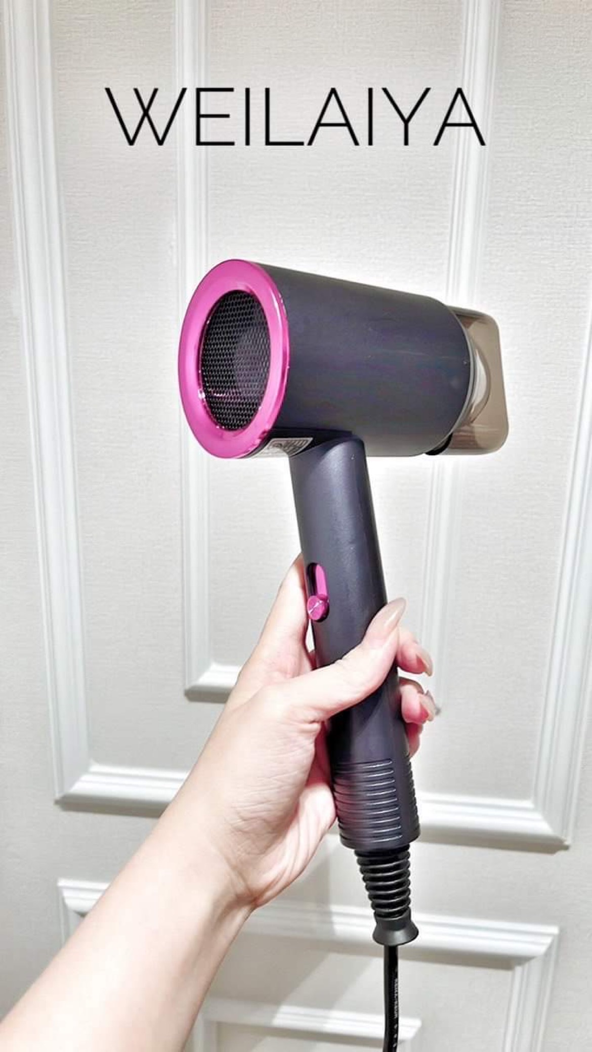 [shop trợ giá] Máy sấy tóc Weilaiya cao cấp công suất 1800W 3 chế độ