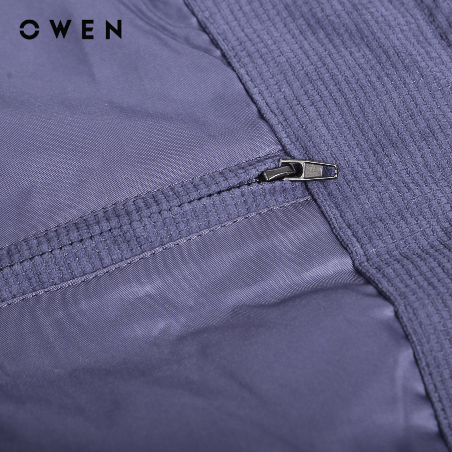 OWEN - Jacket Regular Fit JK231601 màu Xanh chất liệu Polyester