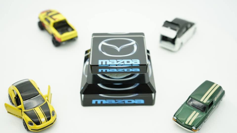Nước Hoa Pha Lê Logo Mazda Cao Cấp By Bao Da Chìa Khóa ô Tô
