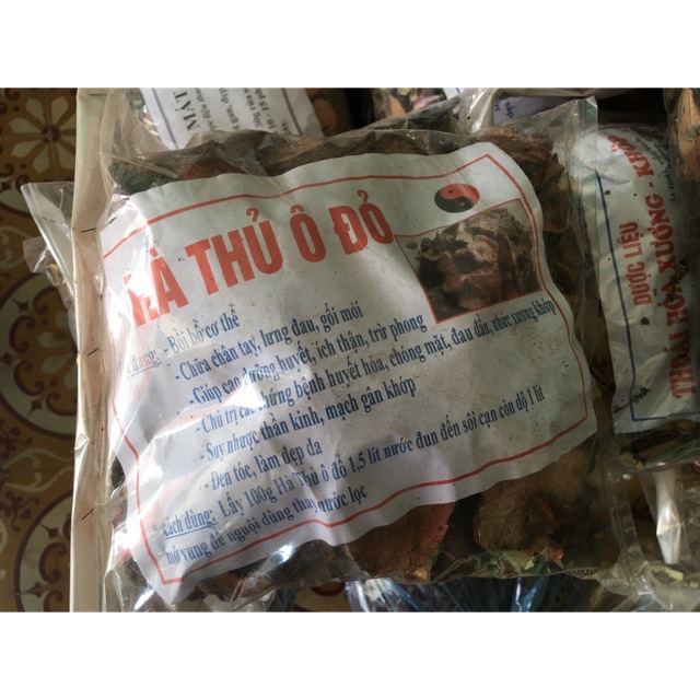 Hà Thủ Ô Đỏ Đã Sơ Chế 1Kg