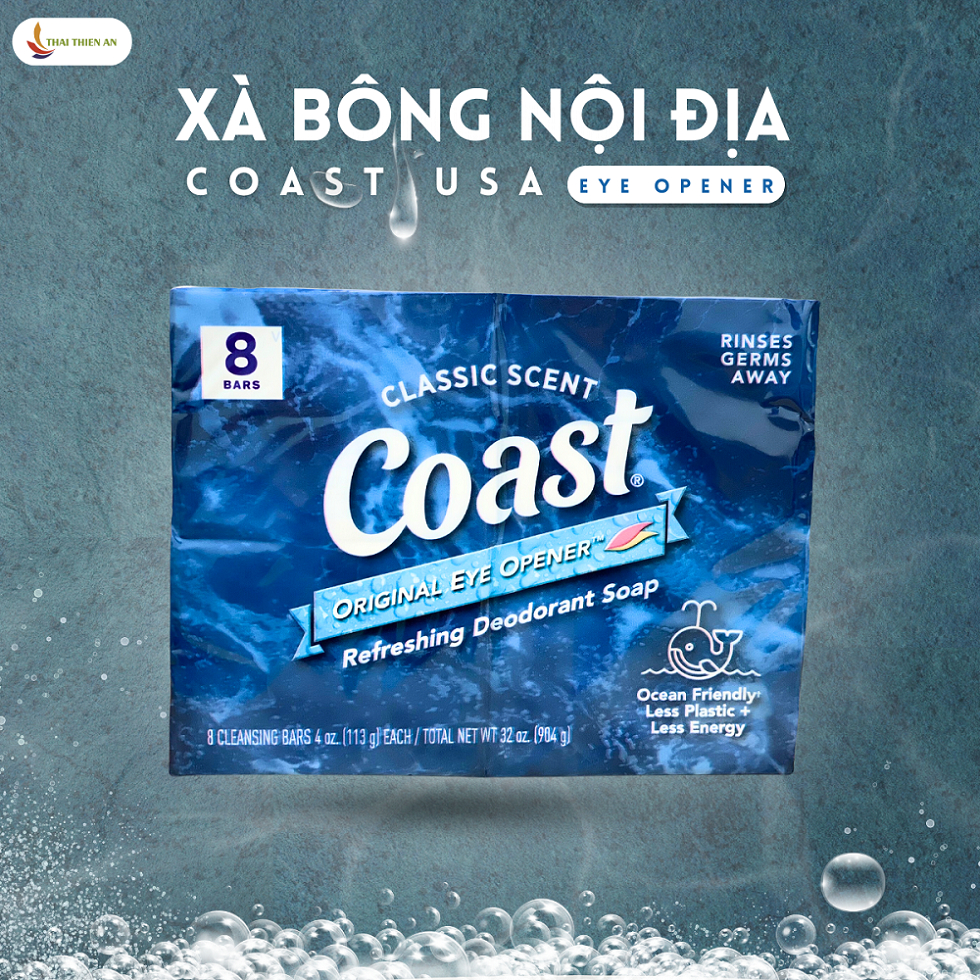 Xà bông COAST Mỹ Eye Opener 113gr
