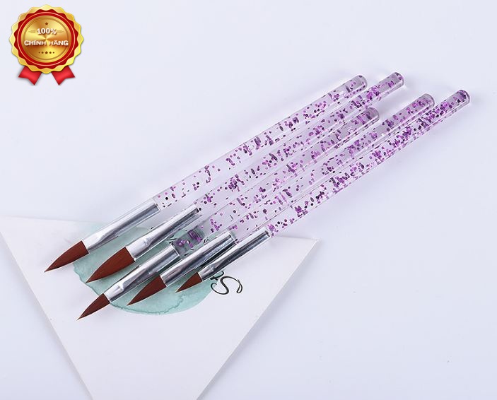 Bộ cọ đắp hoa nổi làm nail 5 cây