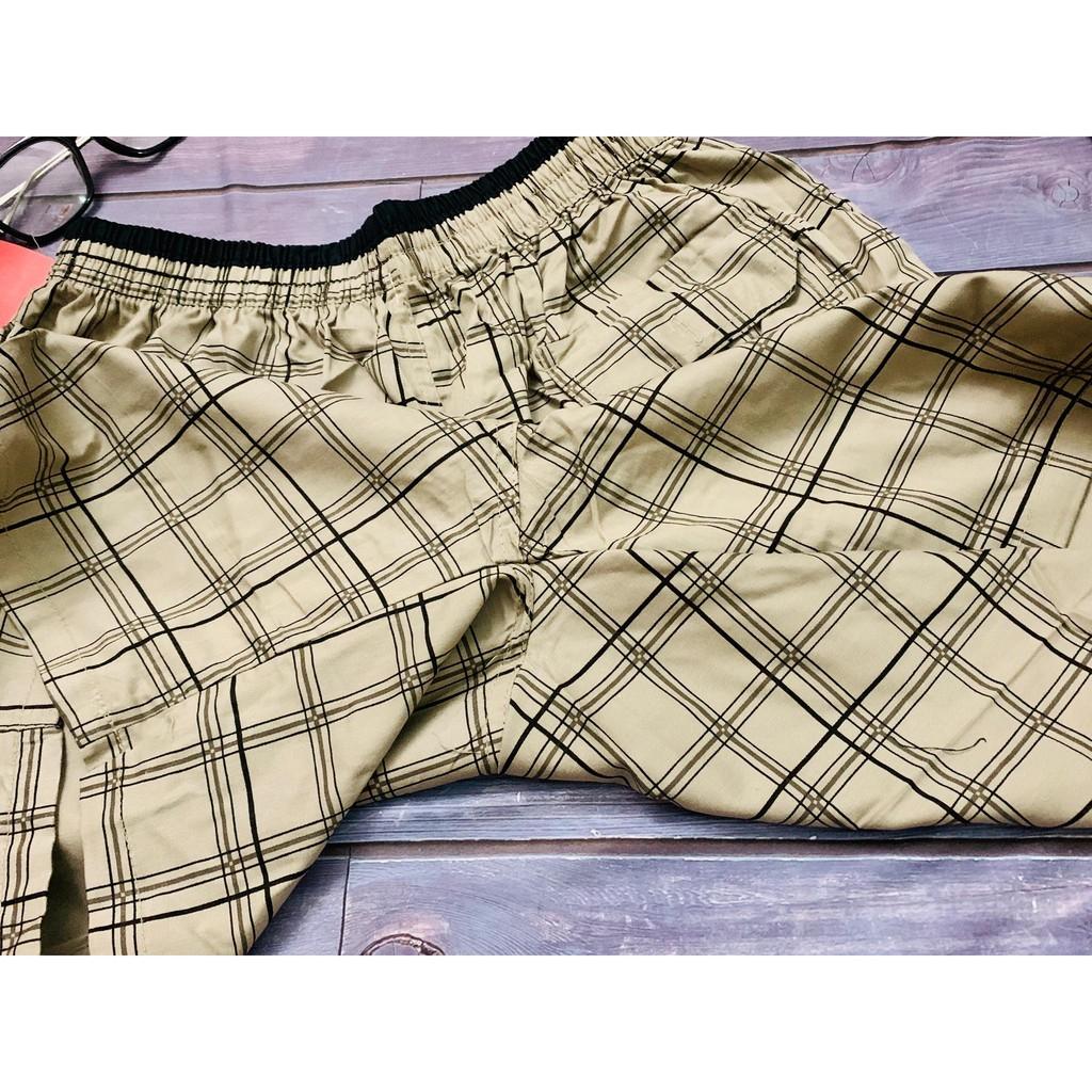 Quần Short Nam Caro Chất Cotton