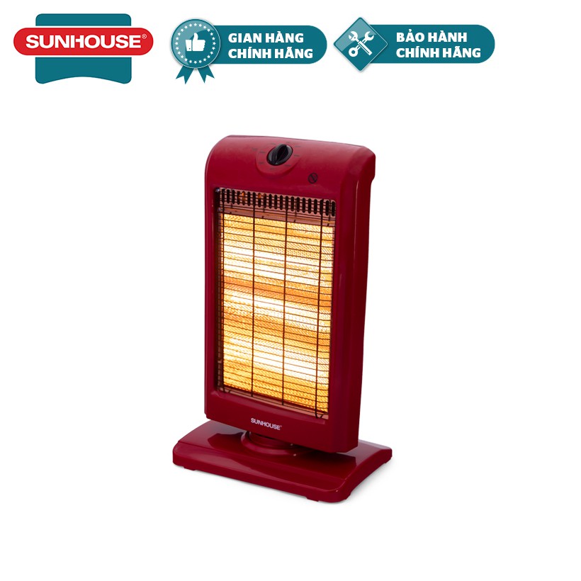 SƯỞI ĐIỆN 3 BÓNG HALOGEN SUNHOUSE SHD7016 ĐỎ
