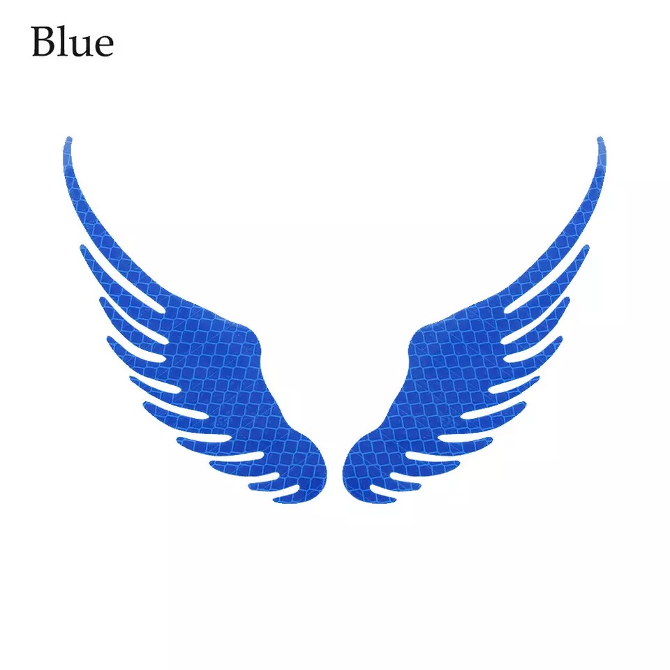 [HCM]Logo đôi cánh phản quang dán xe ô tô
