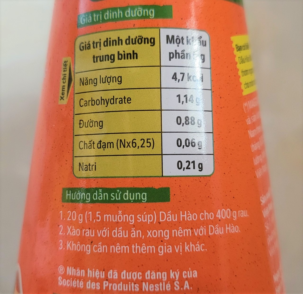 [CHAI LỚN 1.2 Kg] DẦU HÀO [VN] MAGGI Oyster Sauce