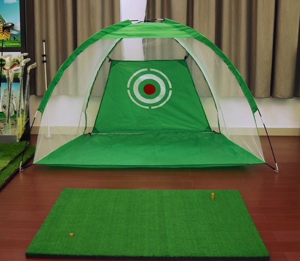 PGM Golf Net [2x3m] for Backyard Golf Practice Net 10x6.6x6ft for Swing Hitting Chipping with Target Perfect Home Golf Hitting Net with Carry Bag and Golf Balls Indoor/Outdoor/Garage/Drive Way Golf Gift