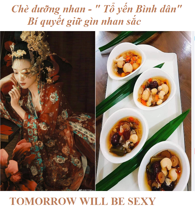 [Chè Tuyết Yến] COMBO 1 Gói Lớn Nguyên Liệu Chè Dưỡng Nhan Tuyết Yến 12 Vị