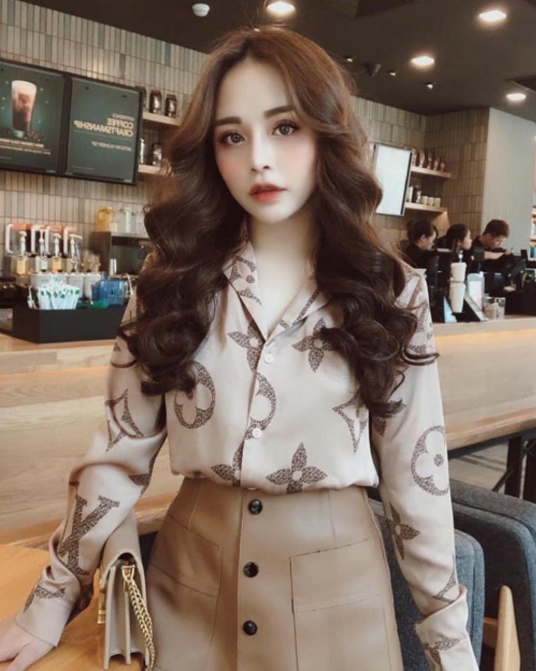 [HCM]Áo sơ mi nữ cổ vest cao cấp