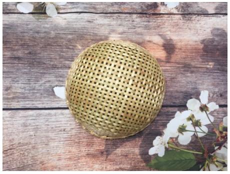 Rổ Tre cật đường kính 22 cm