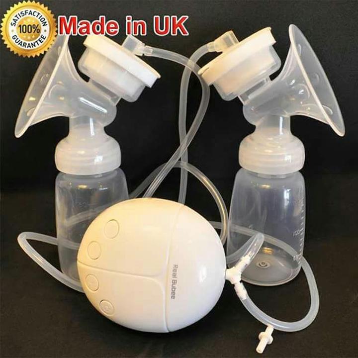 Máy hút sữa điện đôi Real Bubee - Máy vắt sữa Anh Quốc