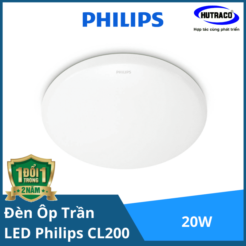 Đèn led ốp trần CL254 EC RD 20W HV 02 LED CEILING Philips
