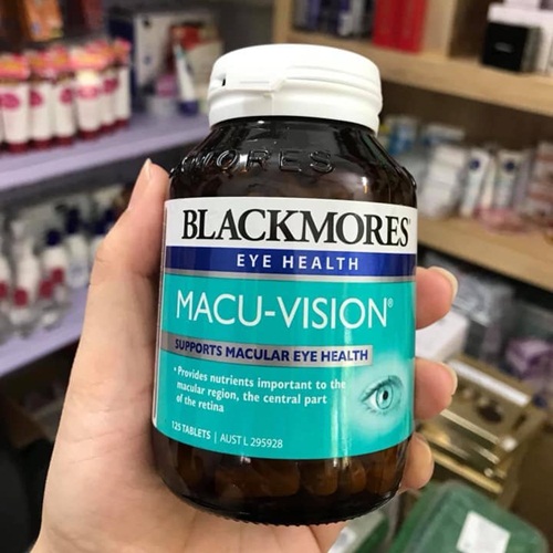 (Mẫu mới) - Bổ mắt Blackmores Macu-Vision của Úc 150 Viên