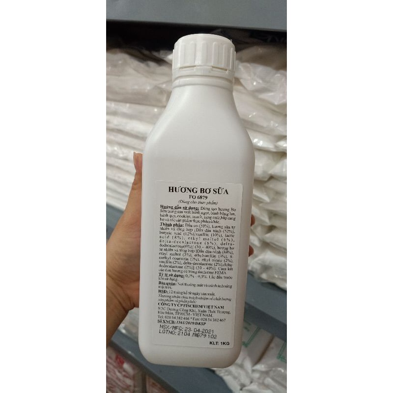 Hương bơ sữa faroma