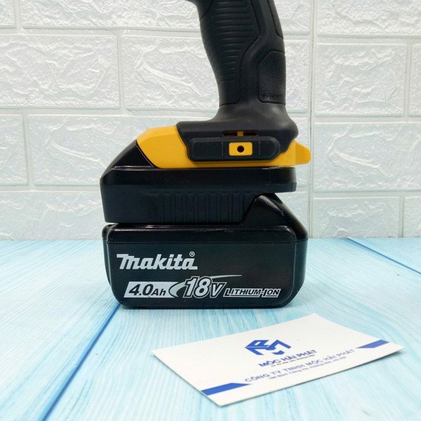 Đế chuyển pin Dewalt sang Makita + Ingco