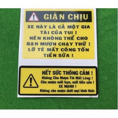 Bộ Tem Giận Chịu