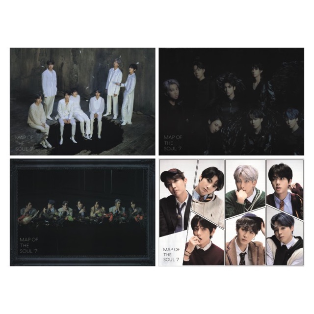 Poster BTS Album Ảnh Mots 7 Hàng Unoff
