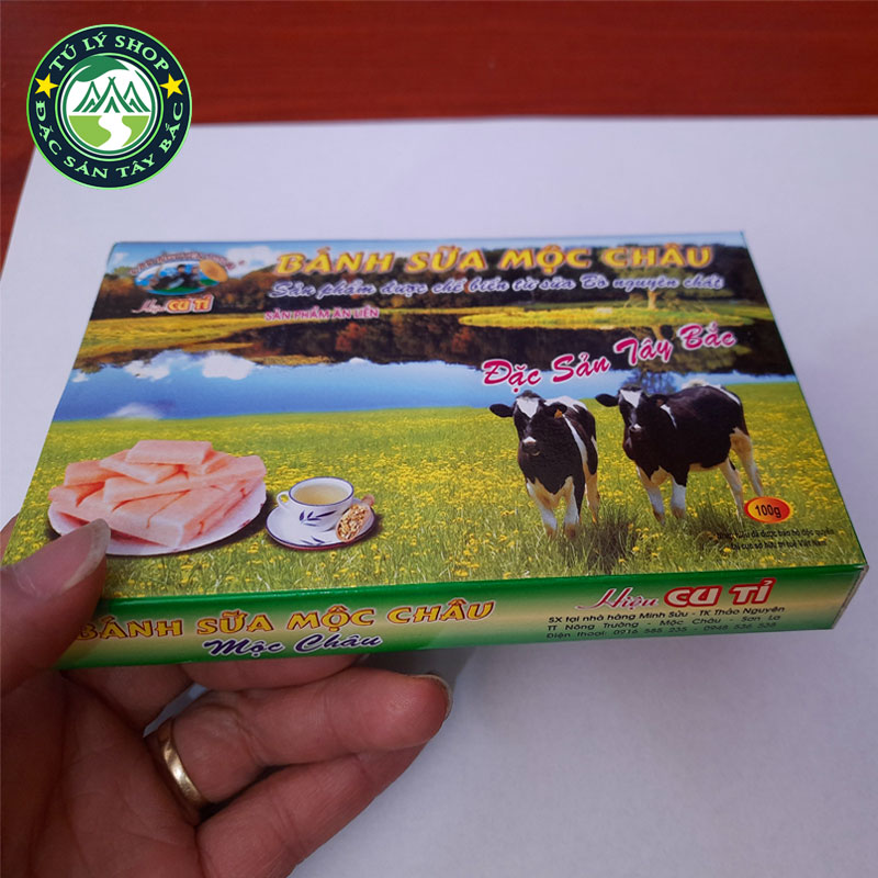 Moc Chau Milk Cake (100g Box)