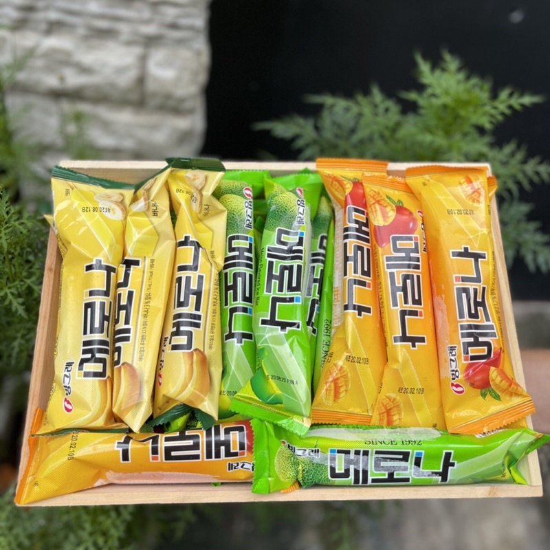 KEM TRÁI CÂY MELONA BINGGRAE HÀN QUỐC
