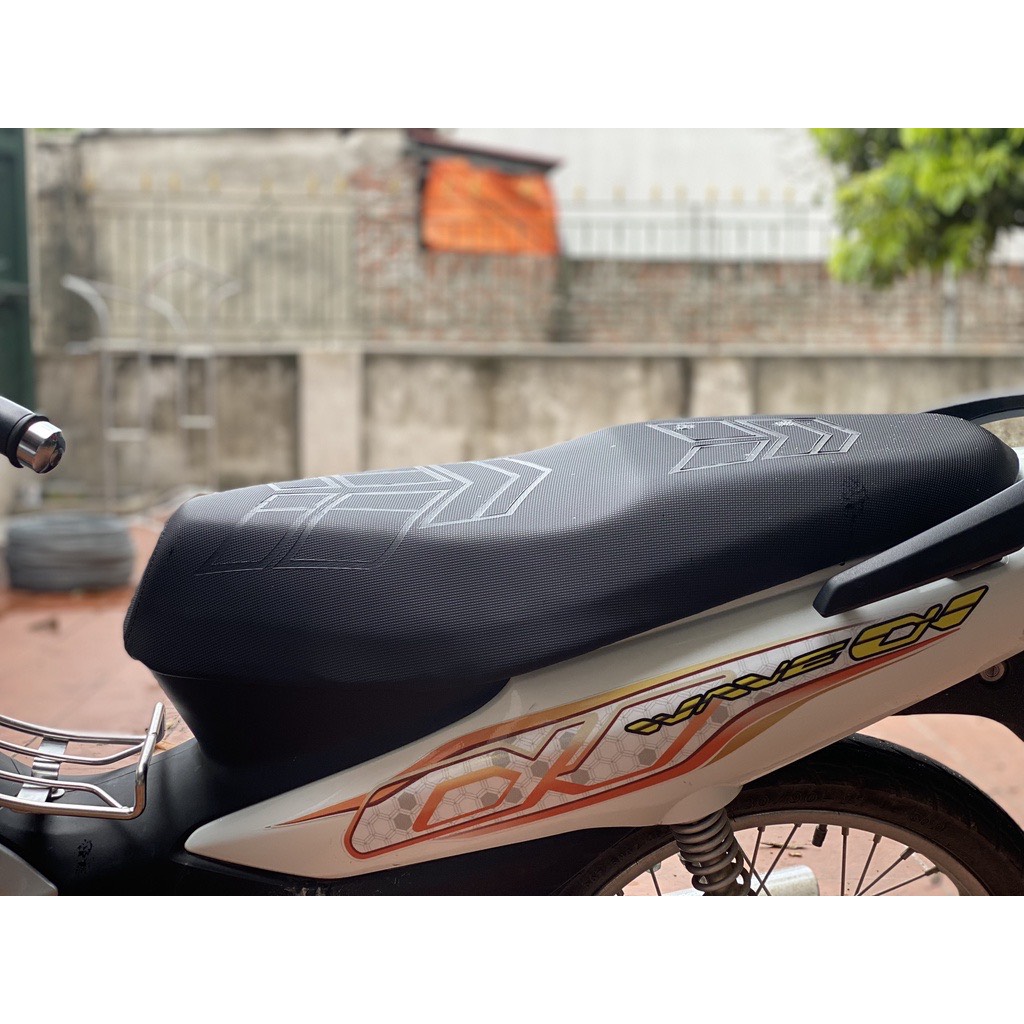 Mút yên gọt 2 tầng góc cạnh cho xe wave 50cc-100-110 phom cao -phom thấp