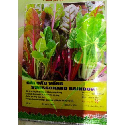 HẠT GIỐNG CẢI CẦU VỒNG - GÓI 5 GRAM