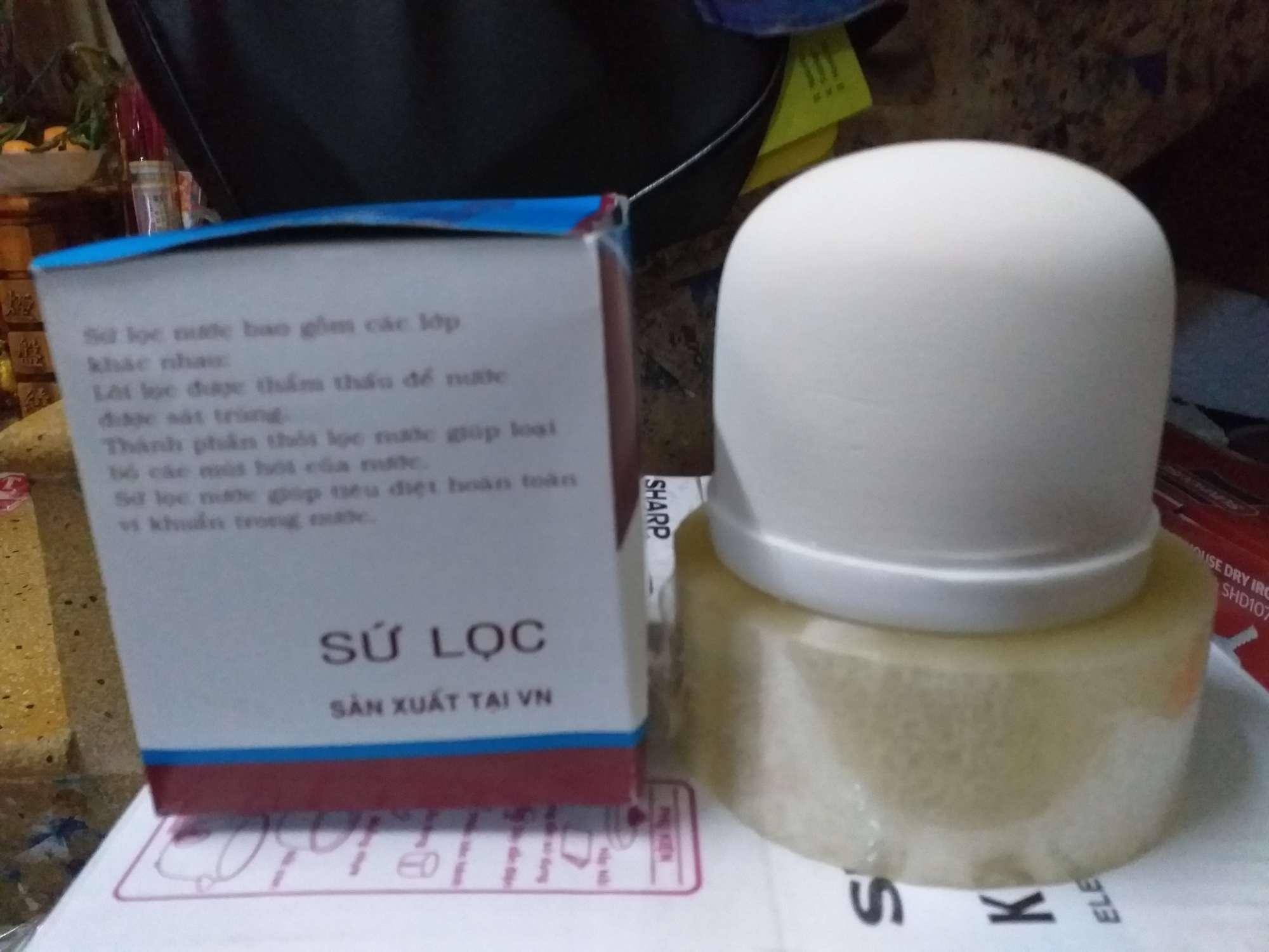 CỤC SỨ LỌC NƯỚC TỐT GIẢM  7K !!!