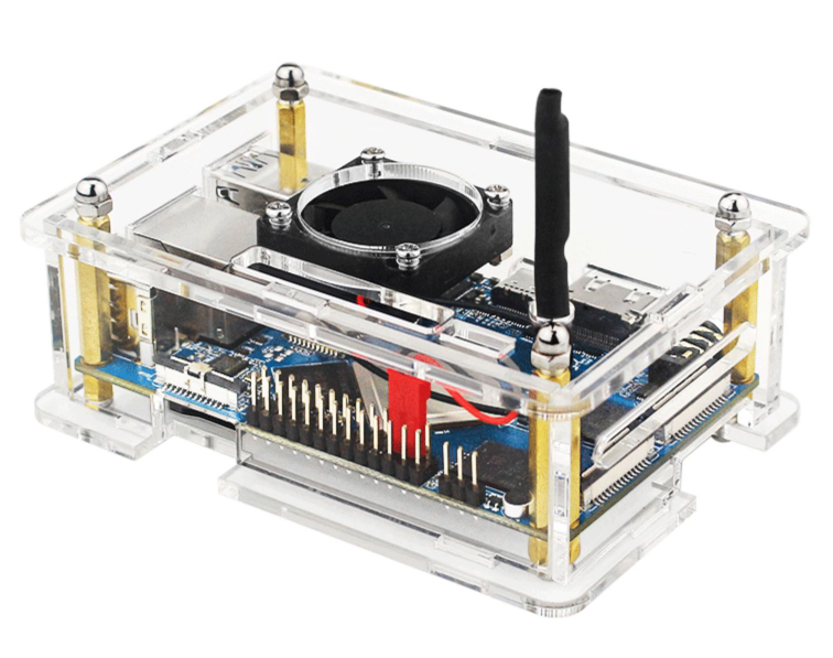 Vỏ mica cho Orange Pi 4 LTS