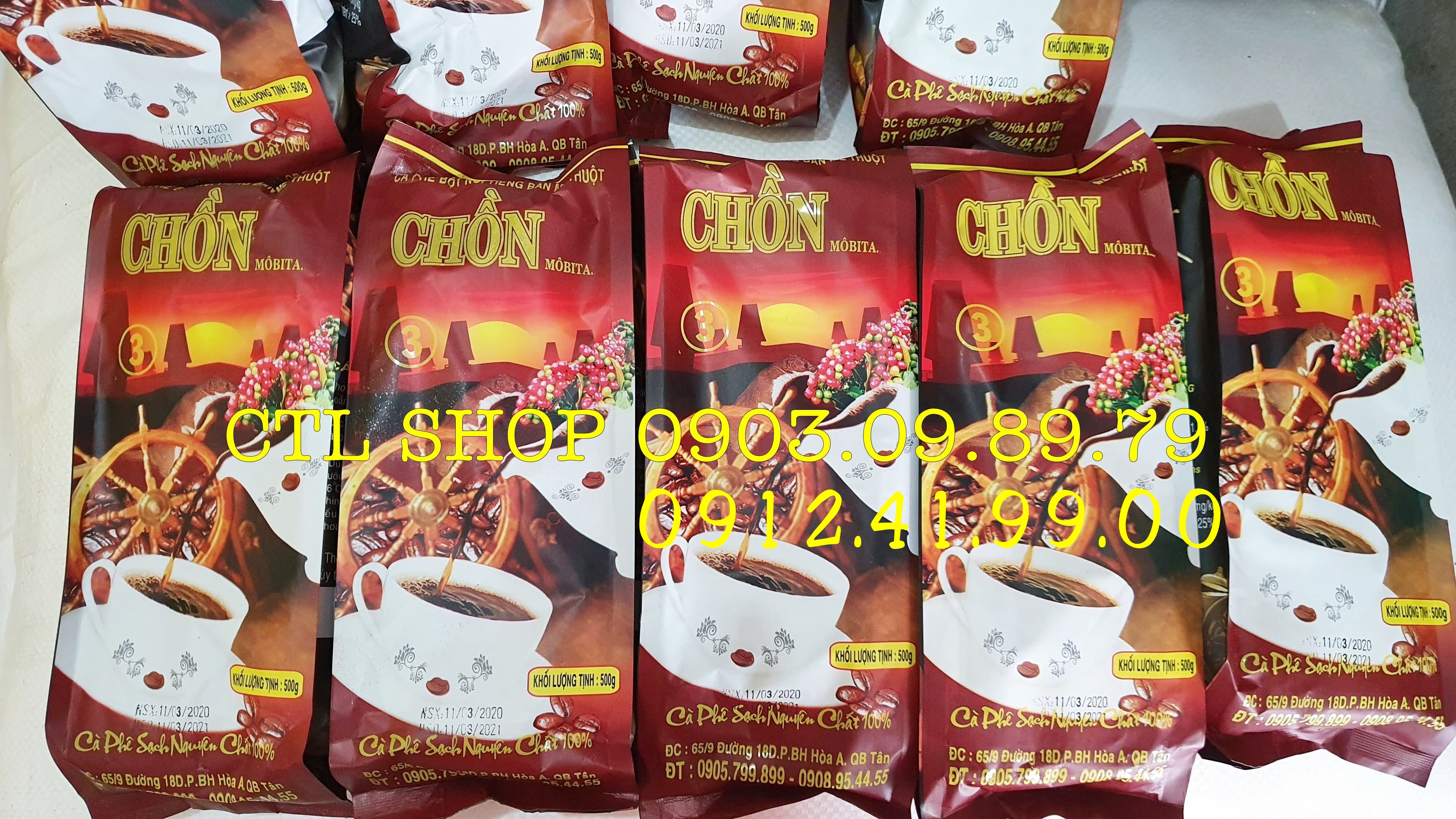 Cà Phê Chồn Môbita Số 3 Gói 500gr