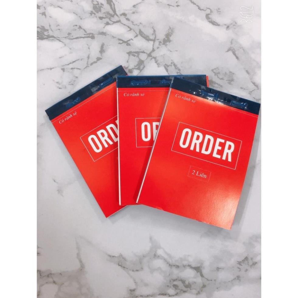 Quyển Order 100 trang cacbon - PENDAY STORE
