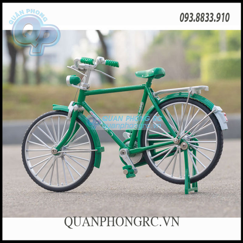 Mô Hình Xe Đạp Xưa Sườn Ngang Tỉ Lệ 1:10