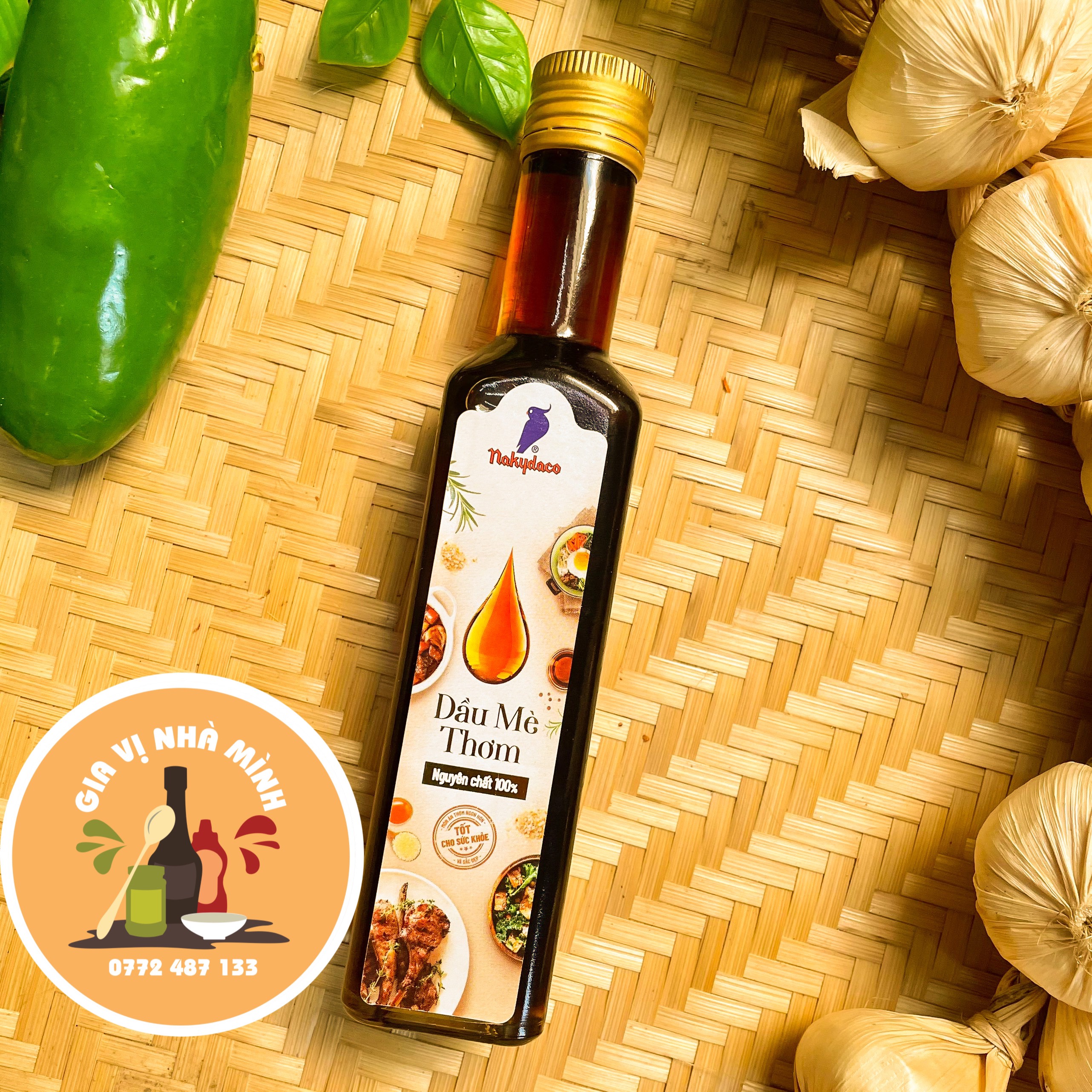 Dầu mè con két nakynaco 100ml- 250ml