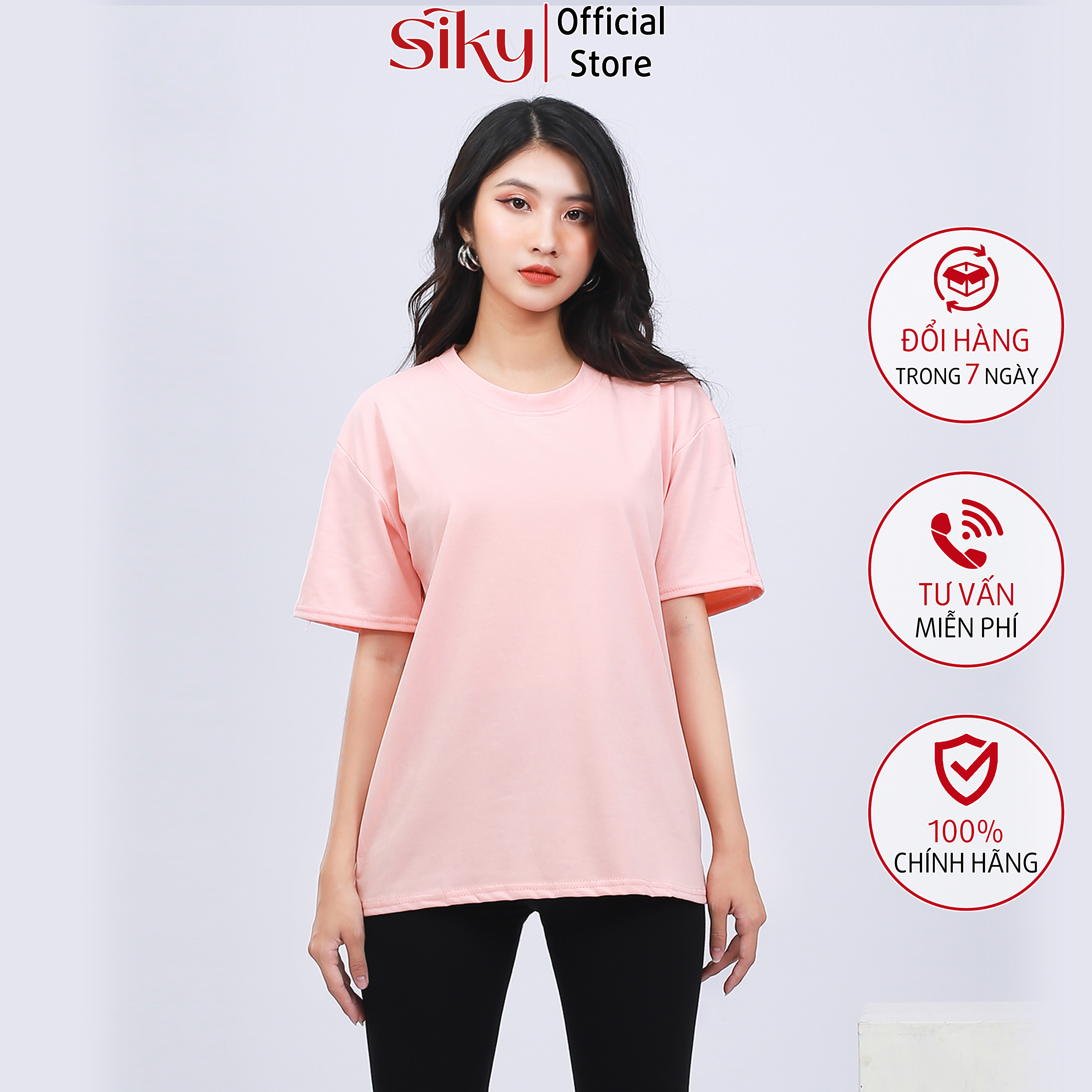 Áo phông trơn Unisex form rộng - APT01