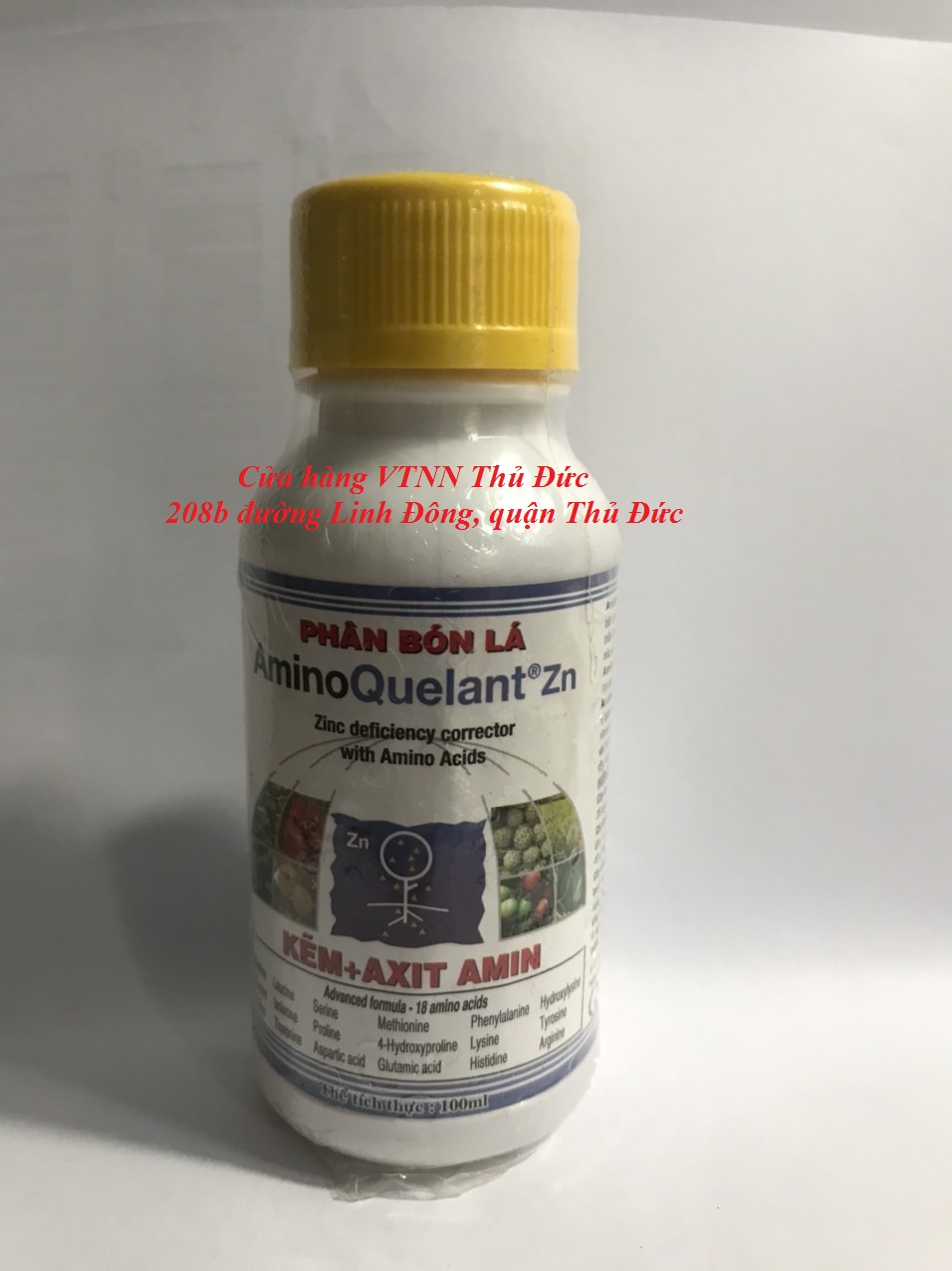 Phân bón lá Amino KẼM Growmore 100ml