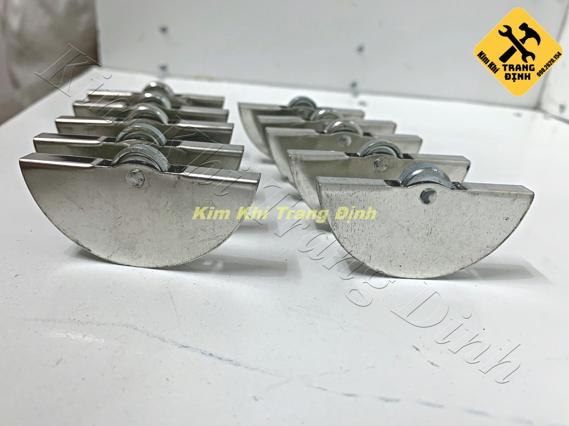 Bộ 10 Bánh Xe Kính Bán Nguyệt