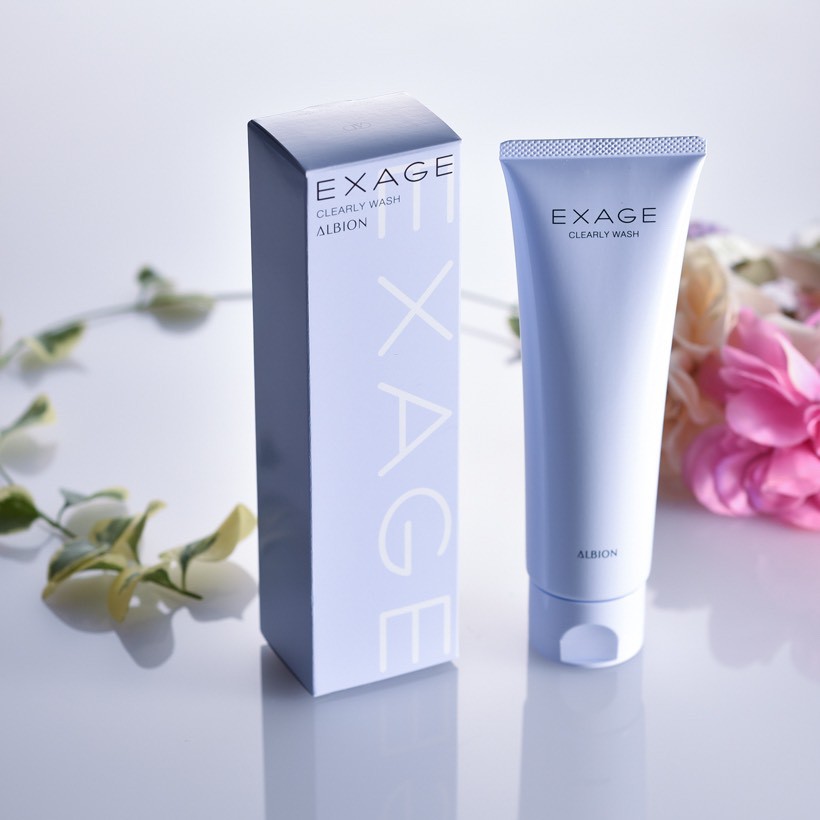 [Chính hãng] [ALBION] Sữa Rửa Mặt Sáng Da Exage CLEARLY WASH (Auth 100%, kèm bill mua từ hãng)