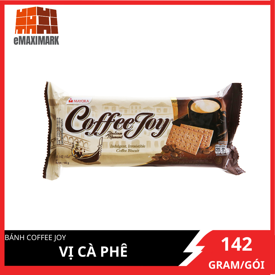 Bánh quy vị cà phê coffee joy gói 142g