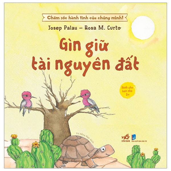 Fahasa - chăm sóc hành tinh của chúng mình - gìn giữ tài nguyên đất