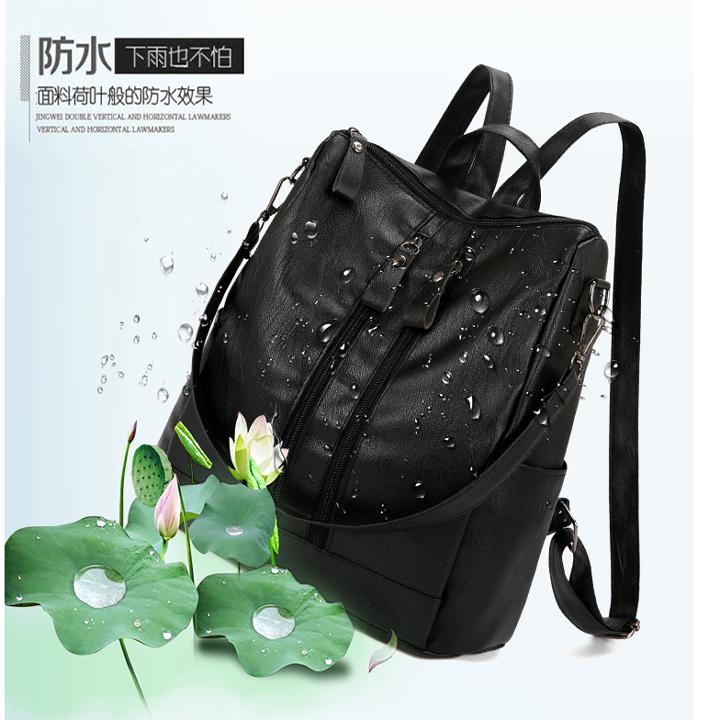Ba lô thời trang 2 khóa dọc 650