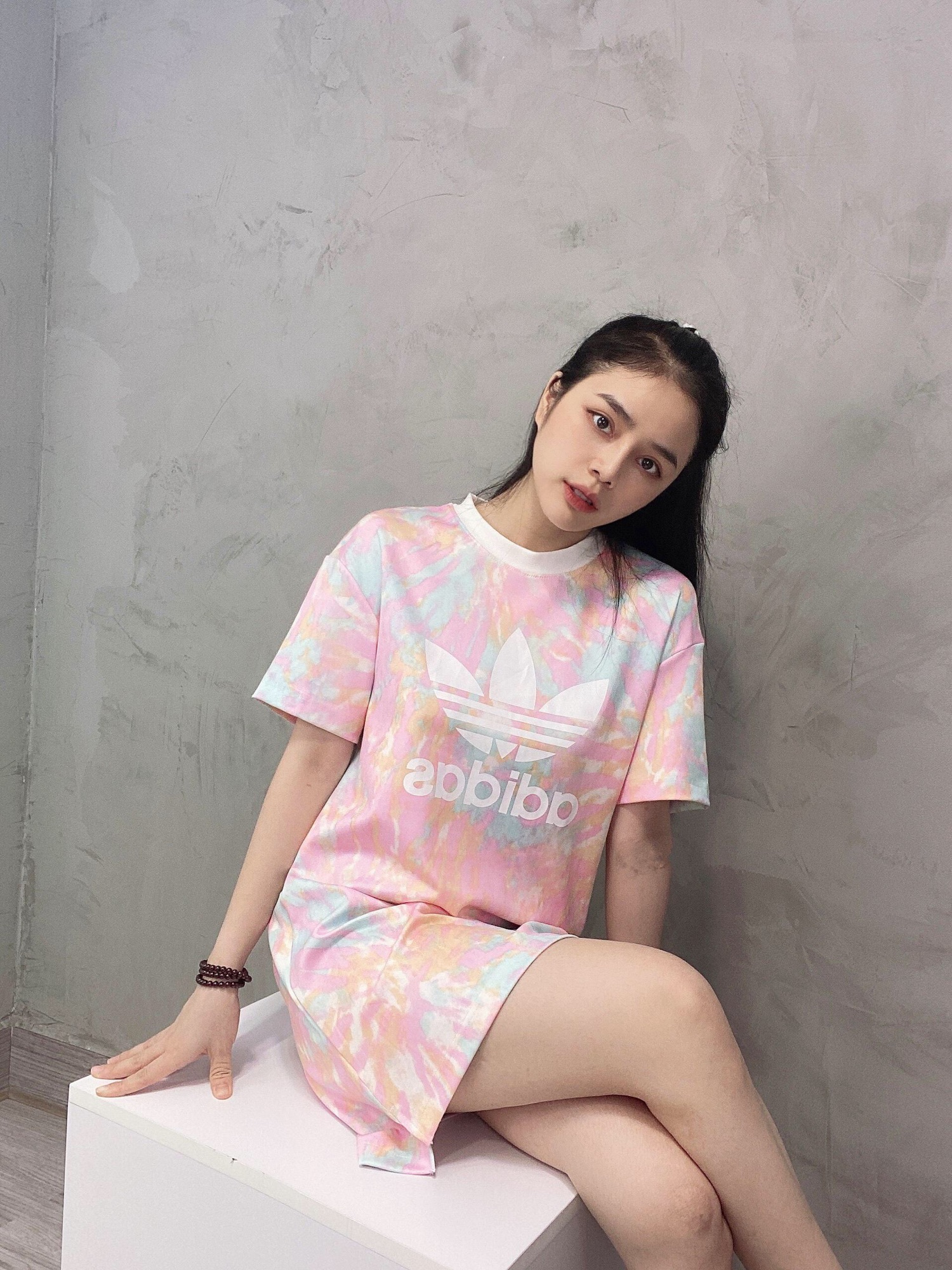 Đầm xuông adidas