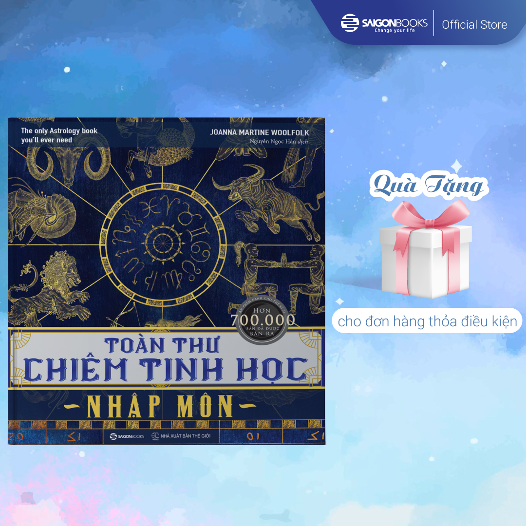 Sách - Toàn thư chiêm tinh học nhập môn - Tác giả: Joanna Martine Woolfolk