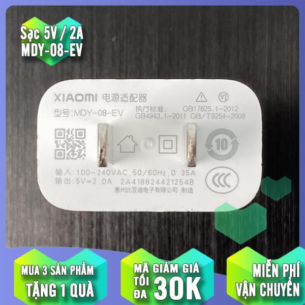 Củ Sạc Xiaomi Redmi 7 / 7A MDY-08-EV 5V/2A - Hàng Nhập Khẩu
