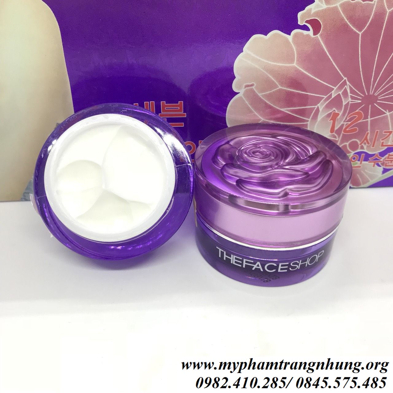 MỸ PHẨM HÀN QUỐC THE FACE SHOP TÍM 2IN1