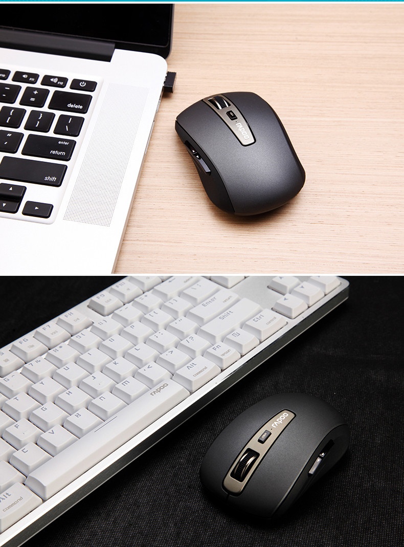 Chuột Rapoo MT350 Bluetooth 3.0 / 4.0 1600dpi chính hãng