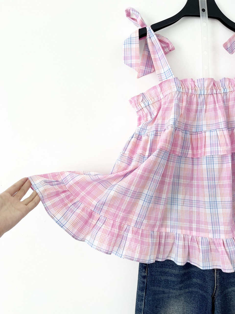 AfterBefore | Áo dây doll xoè 2 màu