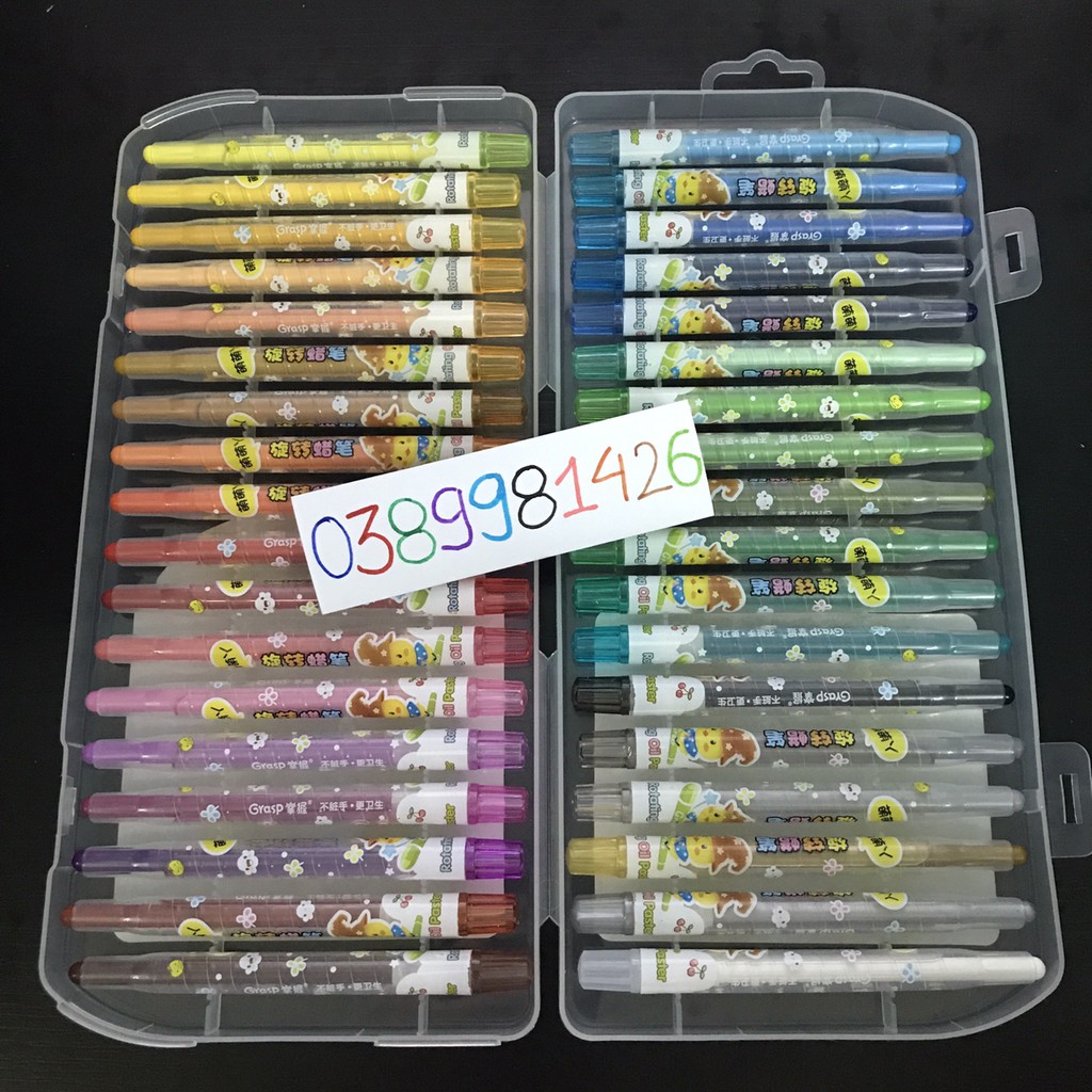 Sáp Vặn 36 Màu Tẩy Được