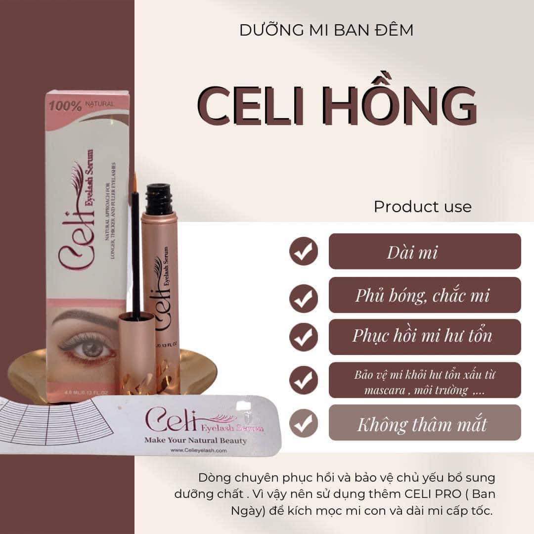 [HOT] Dưỡng mi dưỡng mày Celi-dưỡng chất cực mạnh mi cong dài